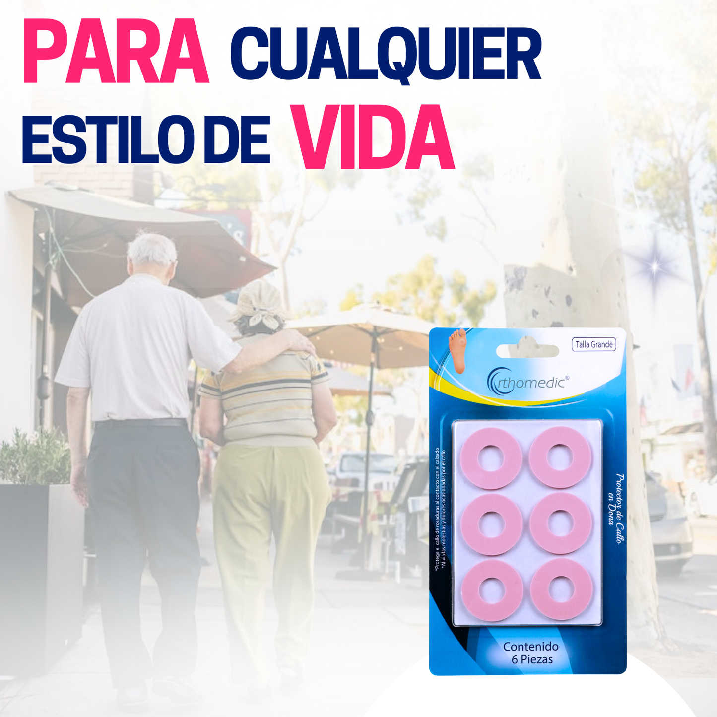 Kit Protector De Callo en Dona Talla Grande (3 Paquetes)