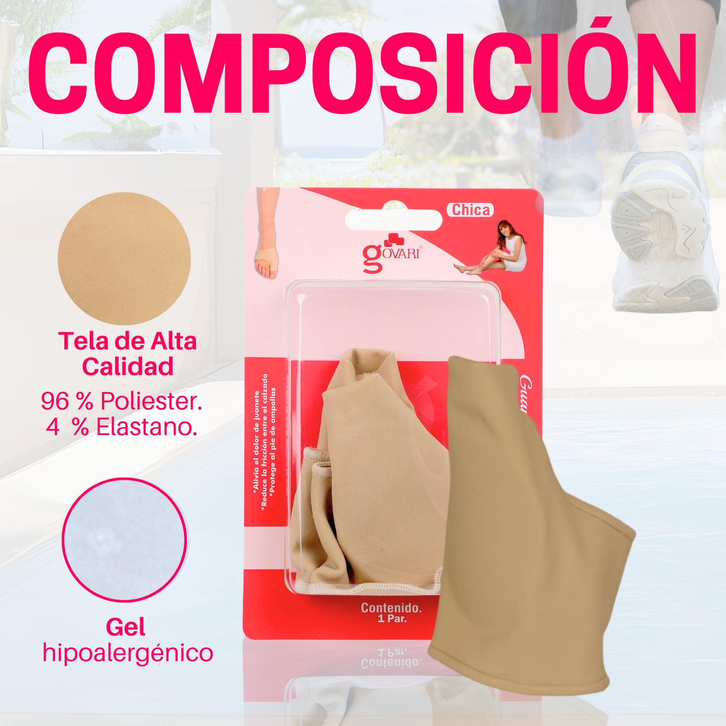 Kit Protector de Juanetes para pies (2 pares)