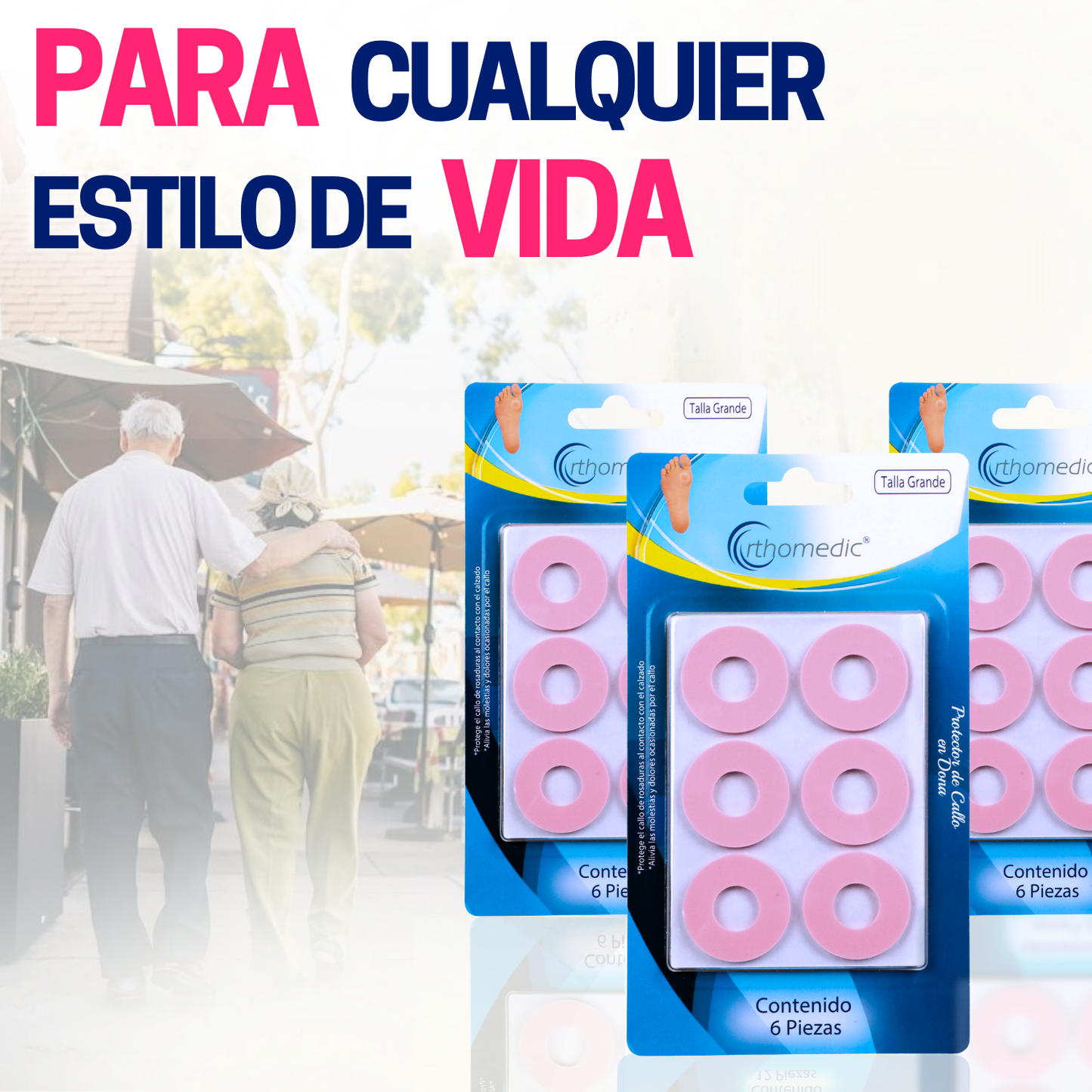 Kit Protector De Callo en Dona Talla Grande (3 Paquetes)