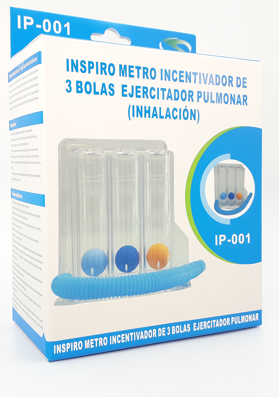 Inspirometro 3 Bolas de Inhalacion